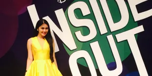 Nonton 'INSIDE OUT', Sandra Dewi Sukses Teteskan Air Mata