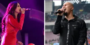 Nyanyi Lagu Romantis Sejagat, Dhani dan Mulan Tampil Tak Mesra