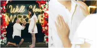 Ochi Rosdiana Dilamar dengan Romantis, Inilah Momen Bahagia yang Tersorot