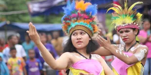 Opening Ceremony Festival Crossborder Sota 2019, Tampilkan 4 Tarian Daerah Fantastis