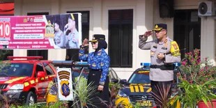 Operasi Zebra Mahakam 2025 Resmi Bergulir, Wali Kota Bontang Ingatkan Pentingnya Disiplin Berlalu Lintas