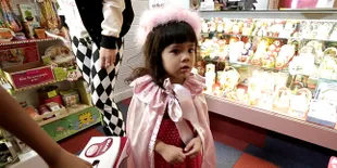 Outfit Safeea Ketika Berangkat Sekolah, Cantik Bak Princess Cilik