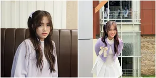 Outfit Ungu Fuji Jadi Perbincangan, Netizen Sebut: Tolong Ini Menggemaskan Sekali