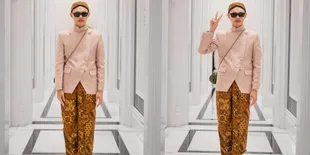 Pakai Belangkon, 7 Potret Wanda Hara di Acara 7 Bulanan Kehamilan Shandy Purnamasari - Jadi Mas-Mas Jawa