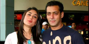 Pakai Salwar Hijau Mewah, Kareena Kapoor 'Pesta' Bareng Salman