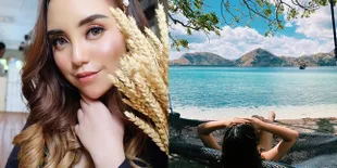 Pamer Badan Langsing, Intip Deretan Potret Cantik Salmafina Sunan Pakai Swimsuit di Labuan Bajo