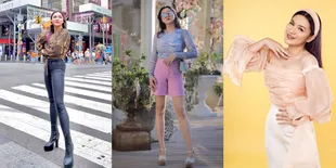 Pamer Kaki Jenjang Bikin Iri, Ini 7 Potret Vicky Shu yang Berhasil Turunkan Berat Badan sampai 28 Kg