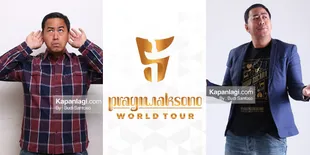 Pandji Pragiwaksono Bakal Gelar Tur Stand Up Comedy Di Lima Negara