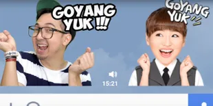 Parodi Sticker Line Haruka JKT48 Versi Edho Zell, Gokil Banget!