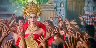 Pawai Pesta Kesenian Bali, Bangli Suguhkan Konsep Tamiang di Depan Jokowi