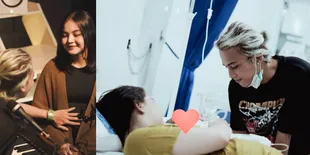 Pedangdut Nanda Sayang Lahiran Anak Pertama, Sebelum Kontraksi Masih Sempat Take Vokal Dan Syuting!