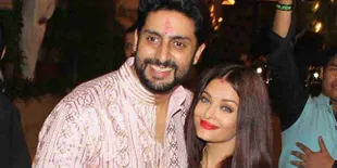 Peluk Cium Mesra di Perayaan Diwali, Abhi - Aishwarya Bikin Baper