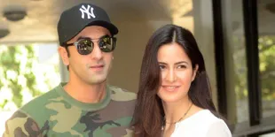 Peluk Pinggang Mesra, Katrina dan Ranbir Lupa Kalau Sudah Putus