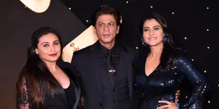 Pelukan Hangat Kajol Buat Shahrukh Khan di Pesta Diwali, Penuh Cinta