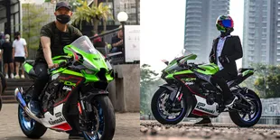 Pemilik Pertama New ZX-10R 2021 di Indonesia dan Punya Koleksi Segudang Motor Mewah, Youtuber Harry Affandy Jadi Viral