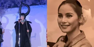 Penampilan Nyentrik Ratna Sari Dewi Janda Mendiang Presiden Soekarno Saat Halloween