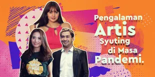 Pengalaman Aurelie Moeremans - Reza Rahadian Jalani Syuting di Masa Pandemi