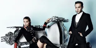 Penuh Karisma, G-Dragon Pose Bareng Bella Hadid Bak Raja dan Ratu