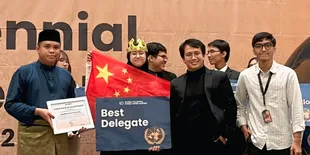 Penyanyi Bria Itommey Raih 'Best Delegate' di Global Millennial Model United Nations 2025