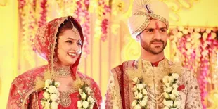 Perayaan Holi Divyanka dan Vivek, Bersih Tanpa Bubuk Warna-Warni