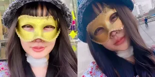 Perban Sudah Dibuka, Ini 7 Potret Lucinta Luna Pasca Oplas - Wajah Masih Dirahasiakan Pakai Topeng dan Bibir Beneran Mirip Jisoo BLACKPINK