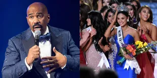 Permintaan Maaf Steve Harvey Salah Sebut Pemenang Miss Universe