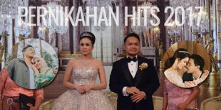 Pernikahan Artis Tanah Air Paling Hits dan Bikin Heboh Sepanjang 2017