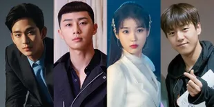 Persahabatan Orang Menawan! Park Seo Joon, IU, dan Lee Hyun Woo Kirim Truk Kopi Buat Dukung Kim Soo Hyun