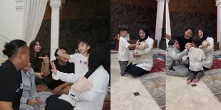 Pertemuan Adzam dengan sang Keponakan, Anak dari Rizky Febian dan Mahalini