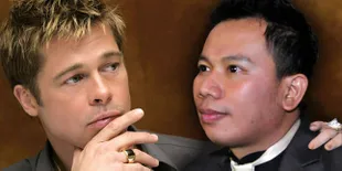 Pesona Tunangan Zaskia Gotik Seperti Brad Pitt, Menurut Kamu?