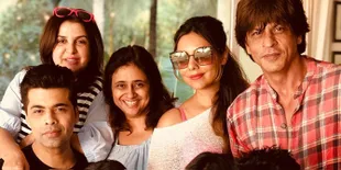 Pesta Ulang Tahun SRK ke-52 di Alibaug, AbRam Jadi Photobomb Katrina dan Alia