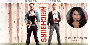 Pink Hot! Selena Gomez Main Bareng Zac Efron 'NEIGHBORS 2'