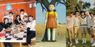 Populer Abis! BTS, TXT dan 'SQUID GAME' Masuk Nominasi People's Choice Awards 2021