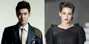 Pose Bareng Choi Siwon, Kristen Stewart Disebut Beruntung