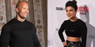 Pose Kece Dwayne Johnson dan Priyanka Chopra di Pantai, Bikin Iri