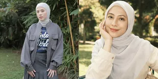 6 Potret Adhisty Zara Tampil Cantik dengan Hijab, Akui Mulai Merasa Nyaman - Ikuti Kajian