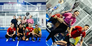 5 Potret Adu Gaya Al Ghazali dan El Rumi Main Padel Bareng Pacar, Kompak Definisi Couple Goals - Sibling Goals
