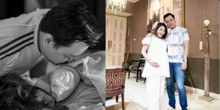 Potret Agung Nugraha  Setia Temani Kiki Amalia dari Masa Hamil sampai Melahirkan