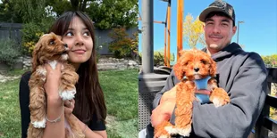 Potret Aurelie Moeremans dan Suami 'Momong' Simon Bigenho, Peliharaan Baru yang Lucu Banget