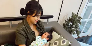 Potret Baby Gala Tidur Cepat Pasca Vanessa Angel Dipenjara, Hati Netizen Teriris