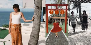 Potret Babymoon Nadine Chandrawinata di Bali, Cantik Berbikini - Ngidam Makanan Indonesia