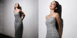 Potret Cantik Yuki Kato Dalam Balutan Gaun Sparkly Strapless, Anggun Banget