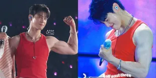 5 Potret Cha Eun Woo Pamer Otot Kekar di Konser ASTRO Startgraphy, Makin Macho Jelang Wamil