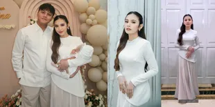7 Potret Detail Penampilan Mahalini di Aqiqah Baby Selina, Simpel Tapi Elegan