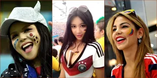 Potret Fans Paling HOT di Piala ldunia 2014, Siapa Juaranya?