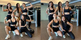 7 Potret Jennifer Bachdim, Melaney Ricardo hingga Inge Anugrah Ngegym Bareng, Strong Momma