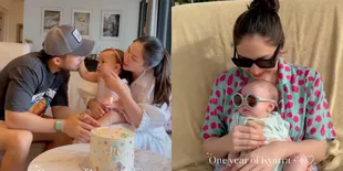 Potret Jessica Mila Bagikan Momen Bahagia Bertiga, Kyarra Arunika sang Anak Kini Sudah Berusia Setahun