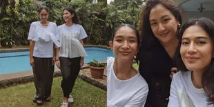 Potret Kedekatan Dian Satro, Happy Salma, dan Sherina Munaf, Quality Time bareng Sahabat di Hari Perempuan Internasional