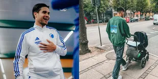 Potret Kevin Diks Kala Momong Anak, Jadi Suami dan Ayah Idaman