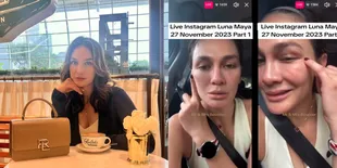 8 Potret Luna Maya Saat Live Instagram, Gak Jaim Perlihatkan Keriput dan Flek - Sebut Sudah Mulai Tua